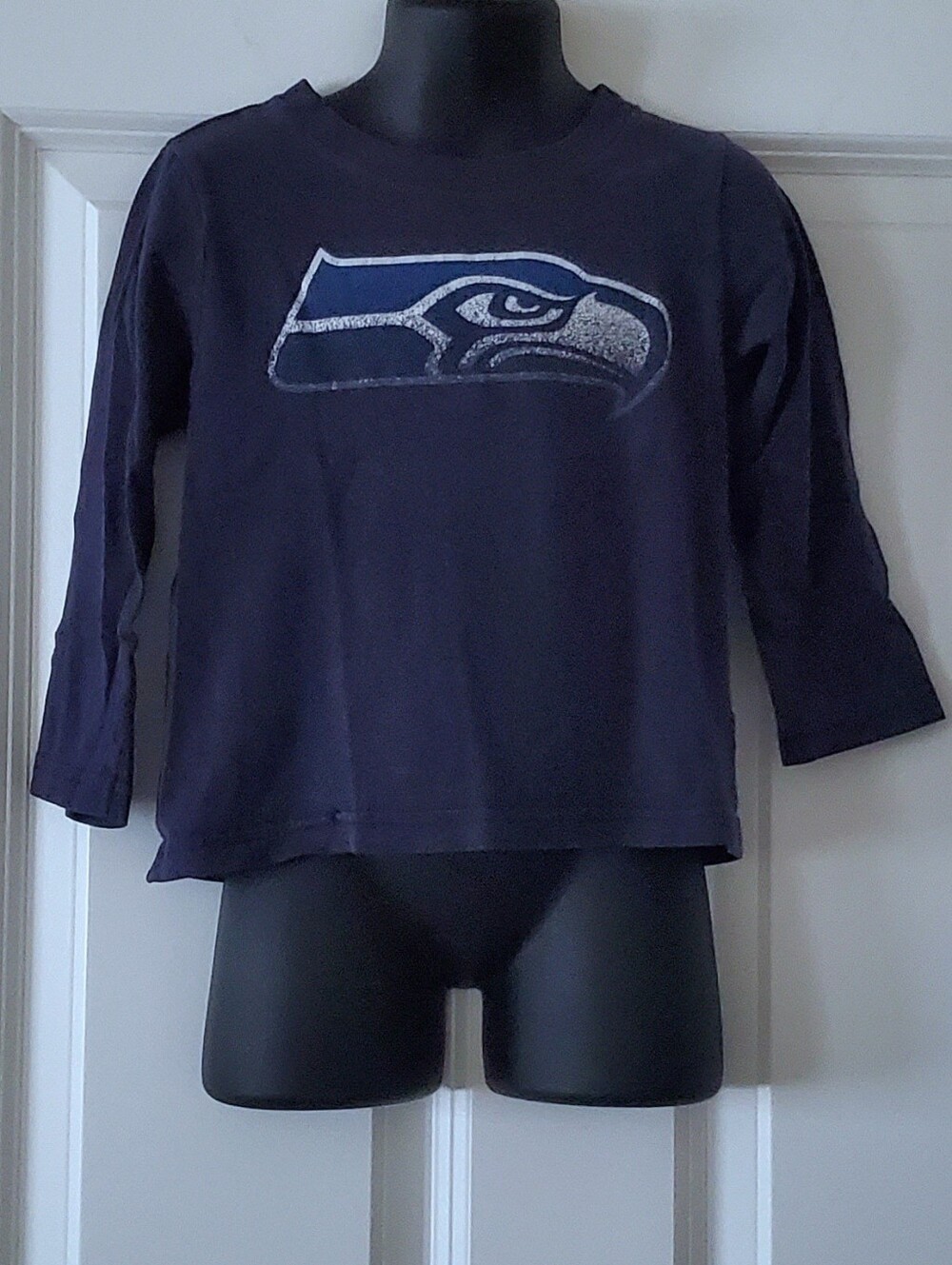 NFL Toddler/Kid's Seattle Seahawks Logo Long Sleeve Tee